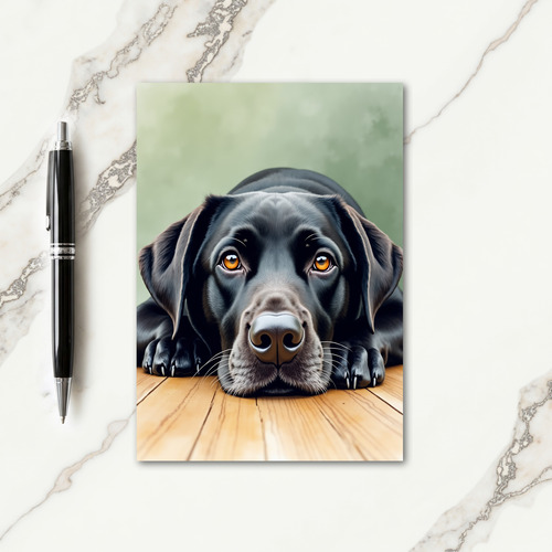 Gentle Fathers Day Canine Card