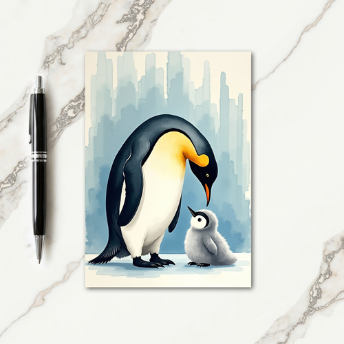 Gentle Fathers Day Fowl Card