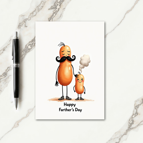Gentle Fathers Day Image Card