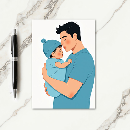 Gentle Fathers Day Moment Card