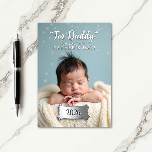 Gentle Fathers Day Wishes Card