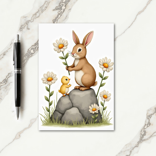 Gentle Friends Flower Card