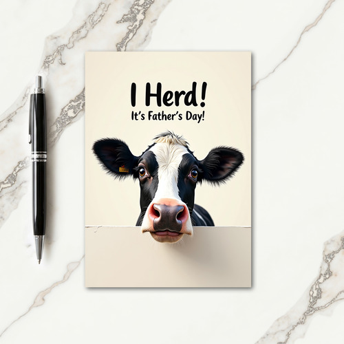 Gentle Gaze Fathers Day Card