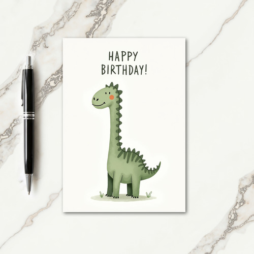Gentle Giant Birthday Card