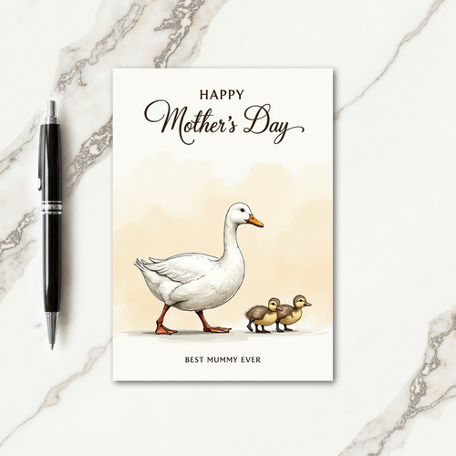 Gentle Guidance Mothers Day Card
