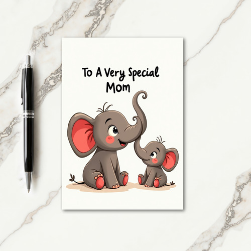 Gentle Mother Love Art Card