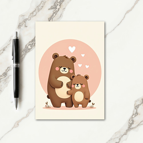 Gentle Mothers Day Bears Card