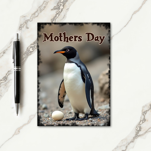 Gentle Mothers Day Bird Egg Card