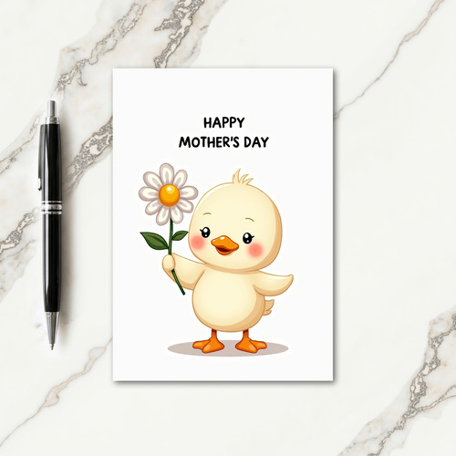 Gentle Mothers Day Daisy Card
