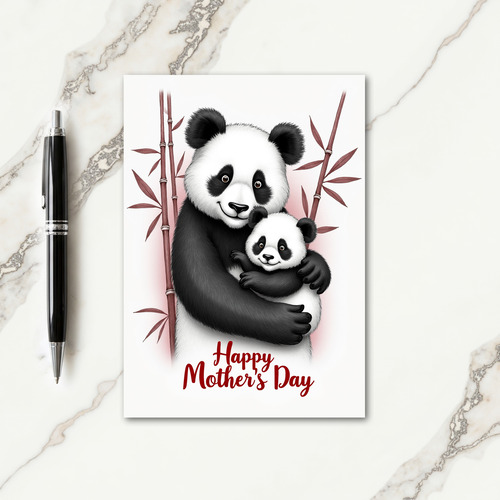 Gentle Mothers Day Embrace Card