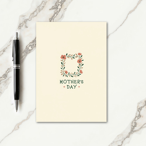 Gentle Mothers Day Floral Card
