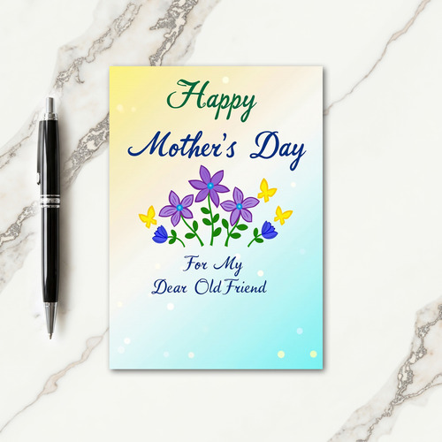 Gentle Mothers Day Friend Card