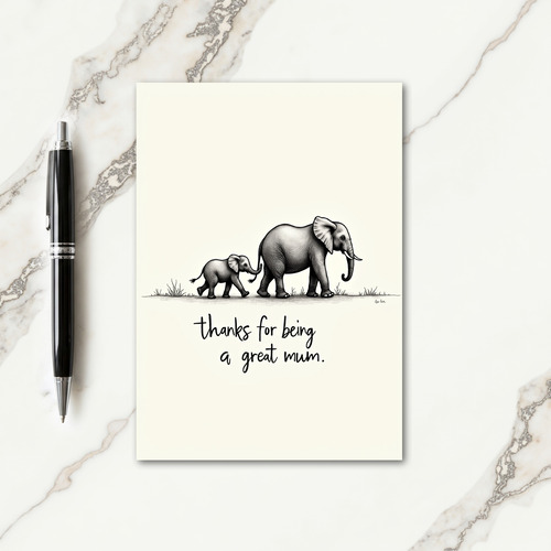 Gentle Mothers Day Giants Card