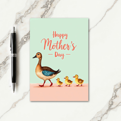Gentle Mothers Day Hatchlings Card