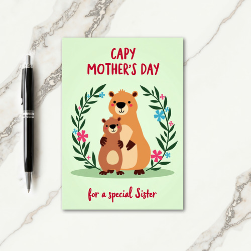 Gentle Mothers Day Hug Card