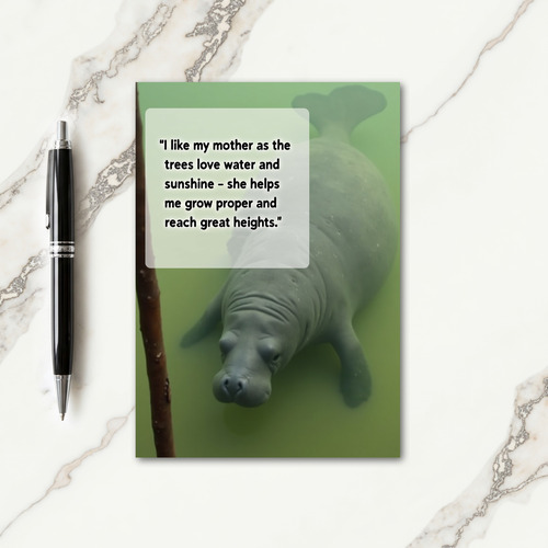 Gentle Mothers Day Mammal Card