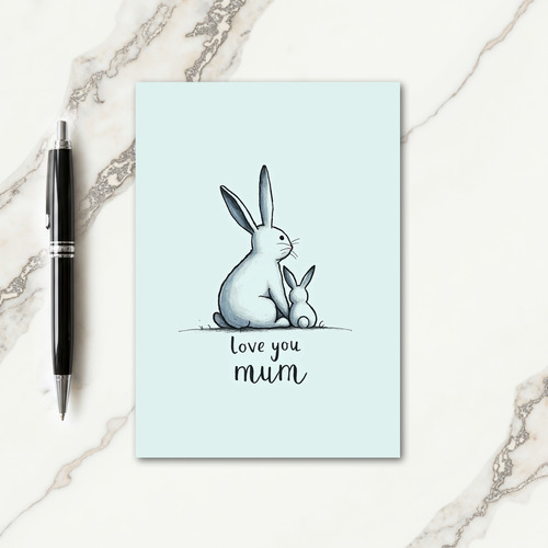 Gentle Mothers Day Sketch Card