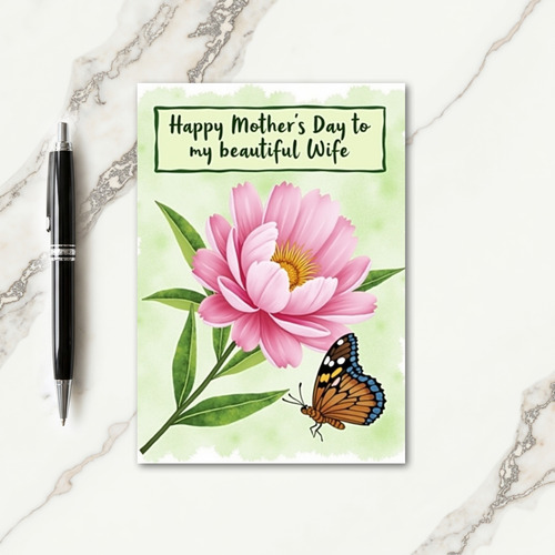 Gentle Mothers Day Wish Card