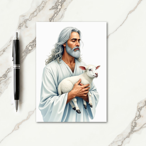 Gentle Protector Lamb Graphic Card