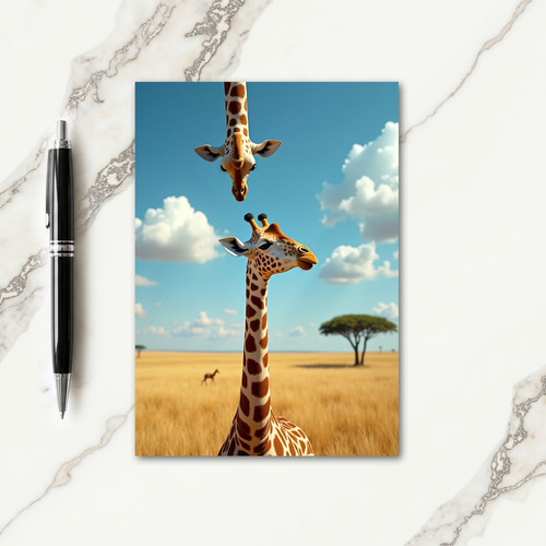 Gentle Spotted Birthday Card