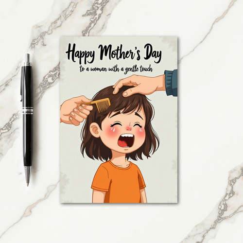 Gentle Touch Mothers Day Card