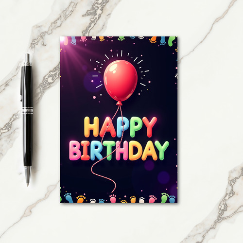 Geometric Celebration Card