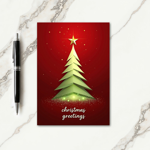 Geometric Christmas Card