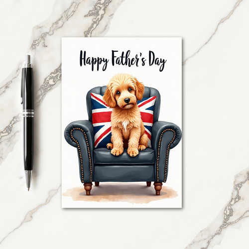 Geometric Fathers Day Card