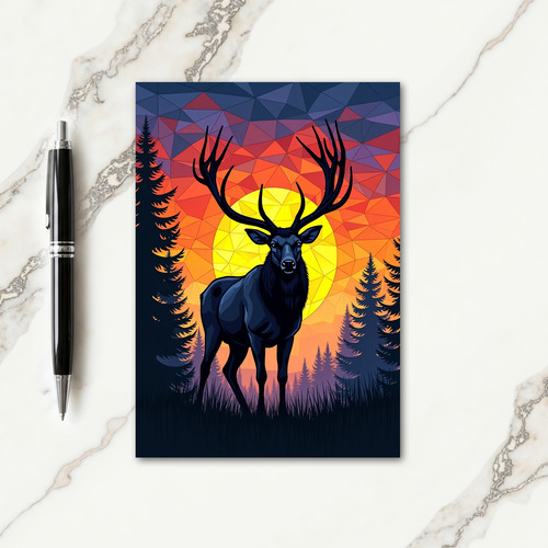 Geometric Fathers Day Sky Card