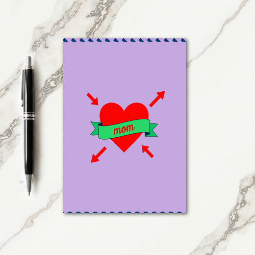 Geometric Heartfelt Card