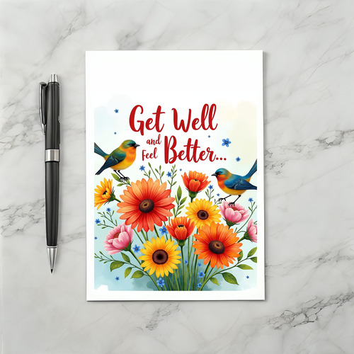 Get Well and Feel Better Card