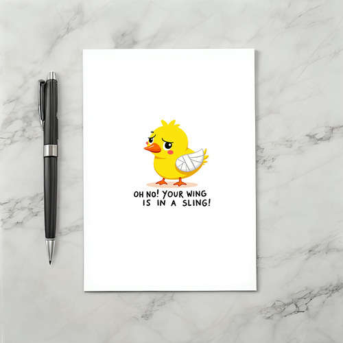 Get Well Soon Card For Broken Arm