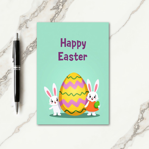 Giant Egg Happy Easter Card