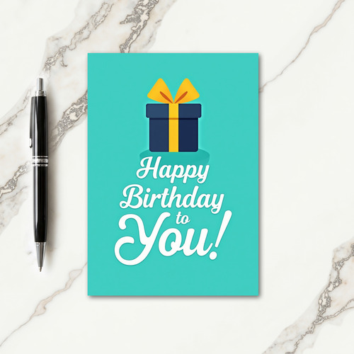 Gift Birthday Card