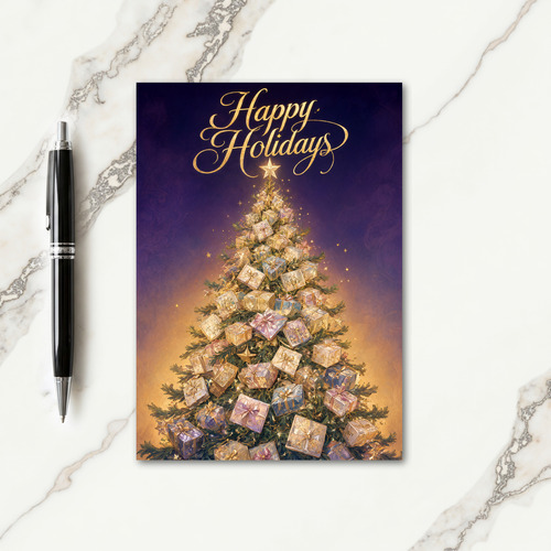Gift Card Christmas Tree Card
