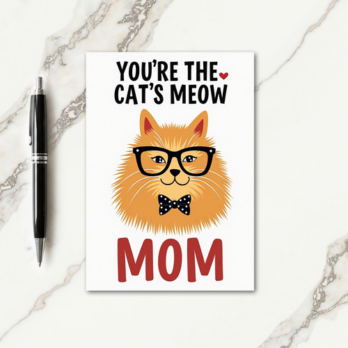 Ginger Cat Sweet Mothers Day Card