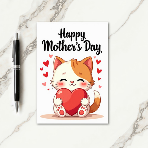 Ginger Kitten Sweetest Day Card