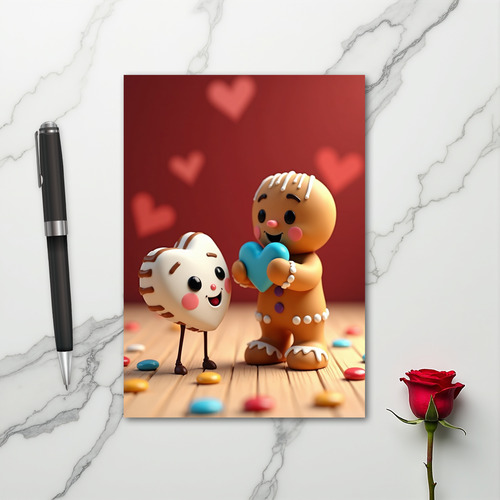 Gingerbread Sweet Love Card