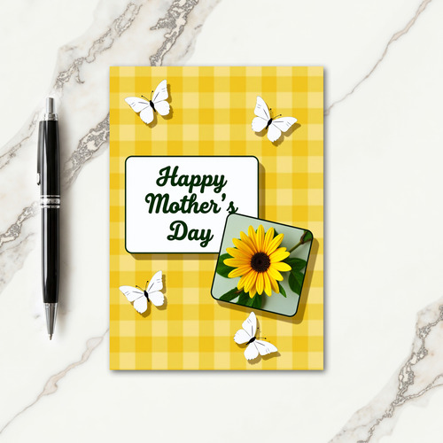 Gingham Celebration Card