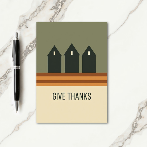 Give Thanks Home Card
