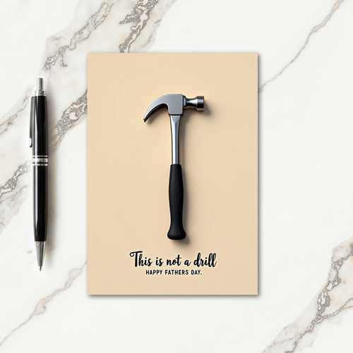 Gleaming Tool Fathers Day Card