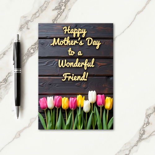 Glimmering Friend Mothers Day Card