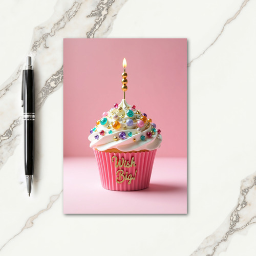 Glitter Treat Birthday Card