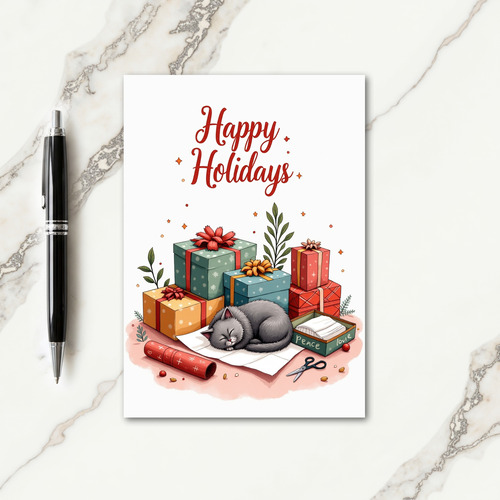 Glittery Presents Card thumbnail