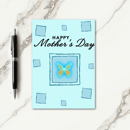 Glowing Insect Mothers Day Card