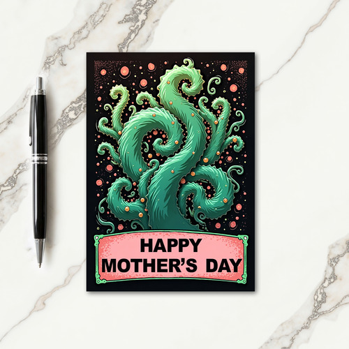 Glowing Mother Day Artwork Card