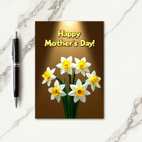 Glowing Mothers Day Card