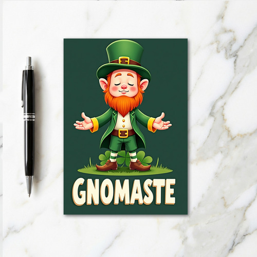 Gnomaste Greeting Card