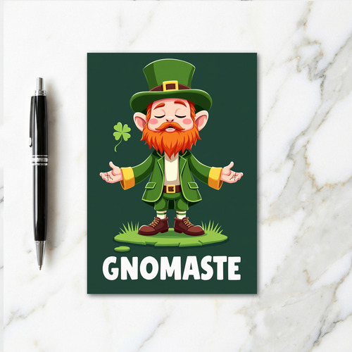 Gnomaste Welcome Friend Card