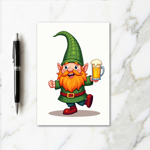 Gnome Joy Happy Festive Card